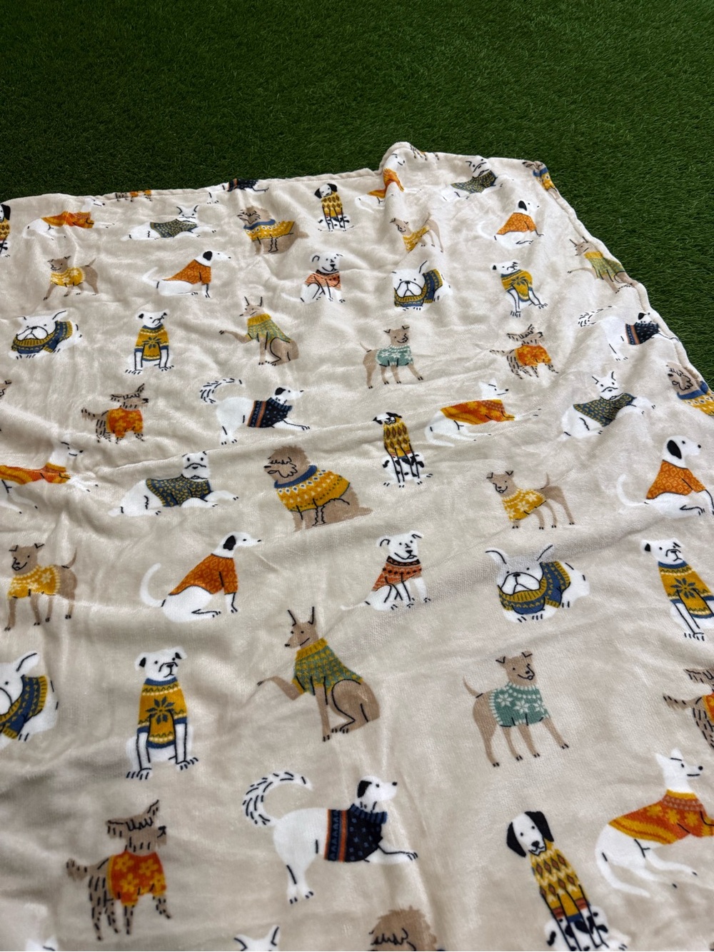 Celebrate - Harvest - 50”x60” Sweater Dog Fleece Throw Blanket